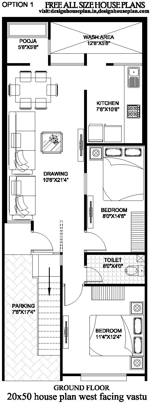 image-result-for-house-plan-20-x-50-sq-ft-20-50-house-plan-model-house-plan-new-house-plans