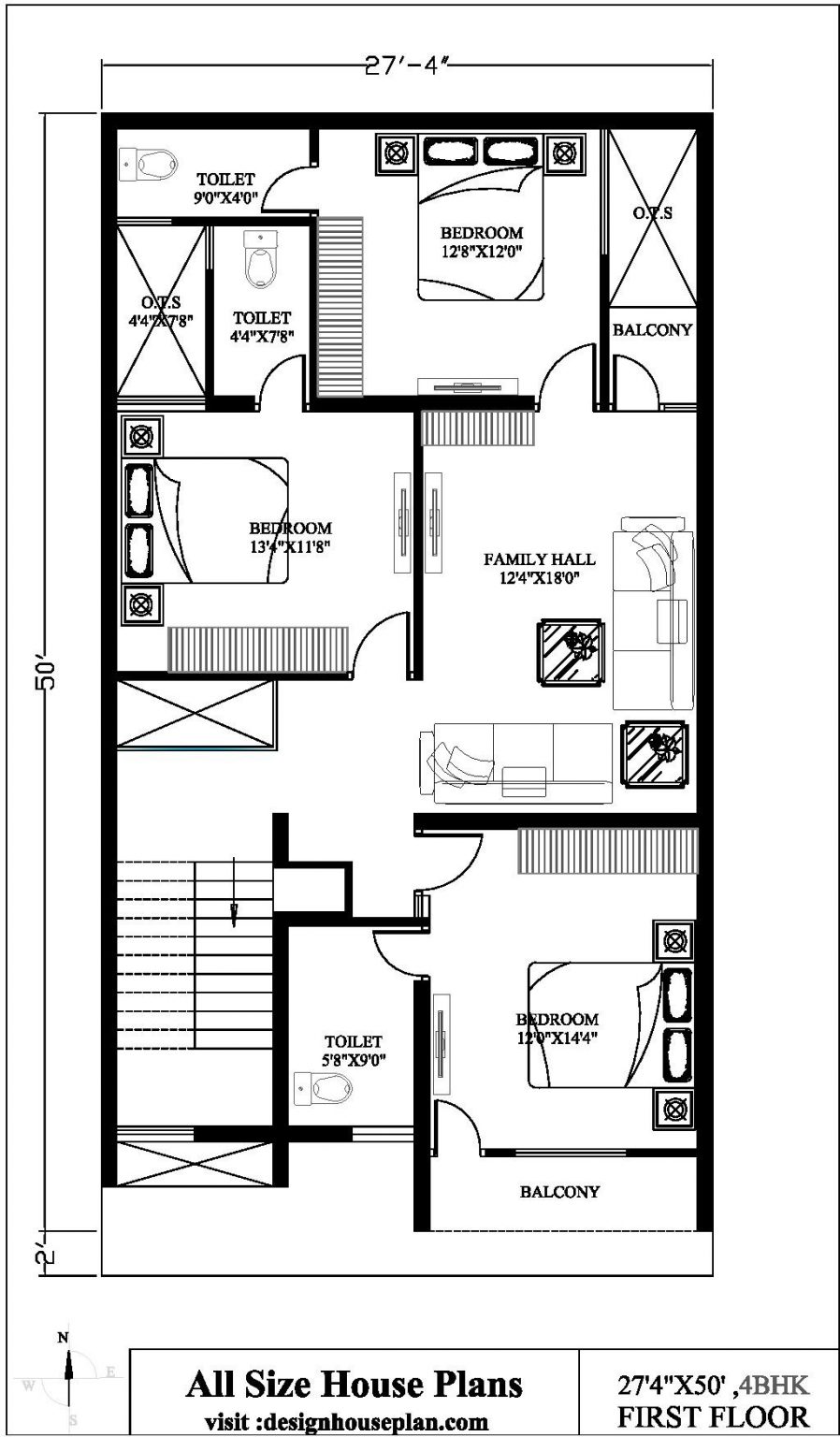 25 * 50 house plan 3bhk | 25 * 50 house plan duplex | 25x50 house plan