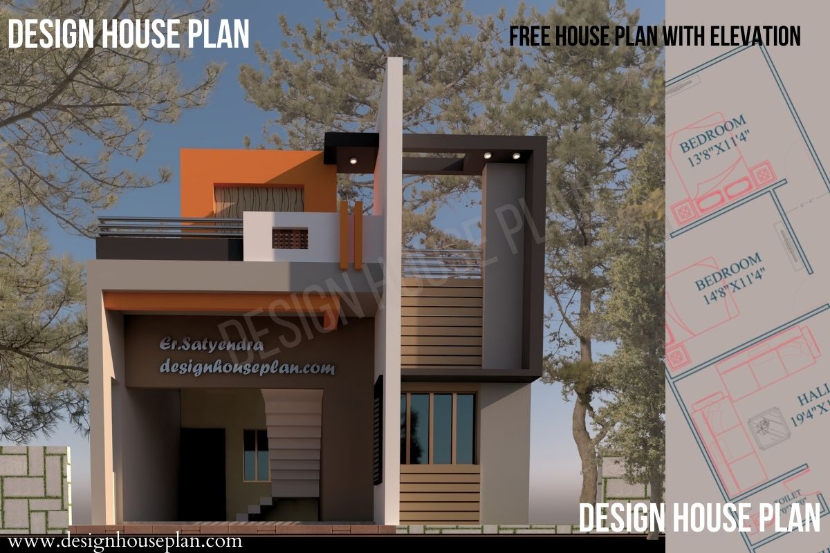 2Nd Floor House Front Elevation Designs For Double Floor | Design House Plan