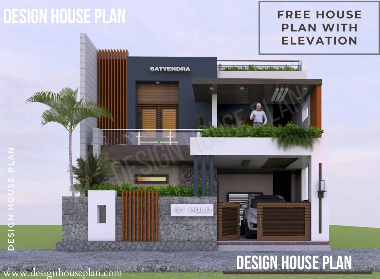 2nd floor house front elevation designs for double floor