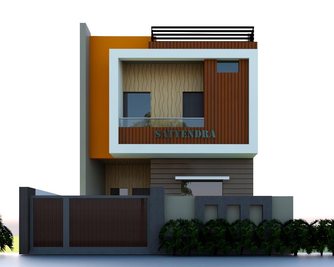 House front elevation designs | Front Elevation | Single and ...