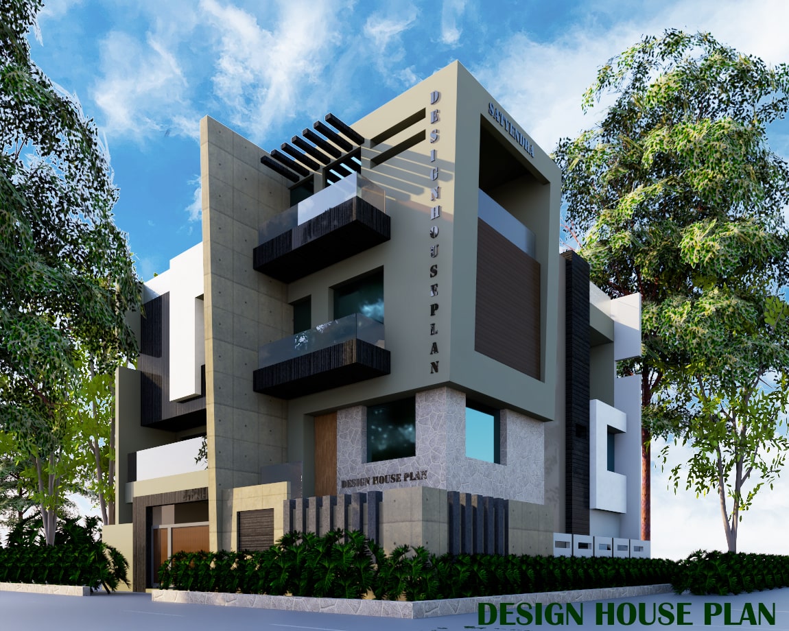 Normal house front elevation designs