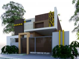 Simple house front elevation designs for single floor