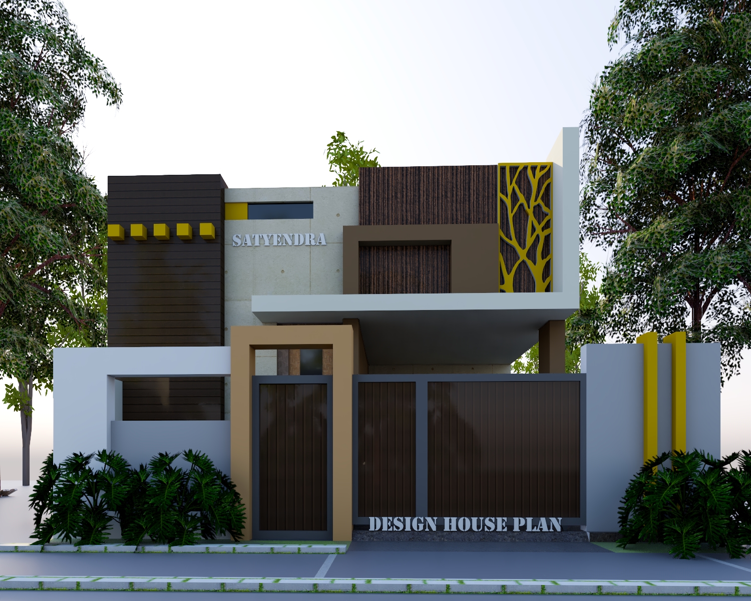 Simple House Front Elevation Designs