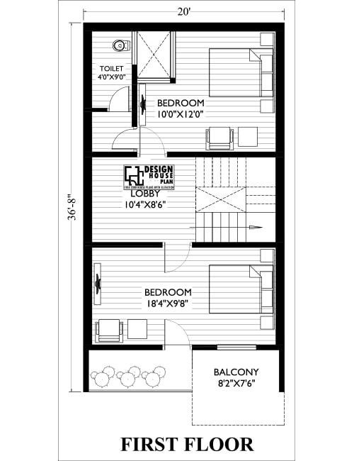 20x40 south facing house plans as per Vastu