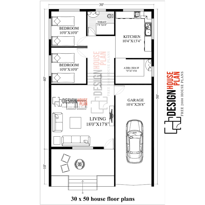 30 x 50 house floor plans